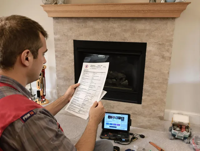 Thorough chimney inspection by Berea Chimney Sweep in Berea, OH